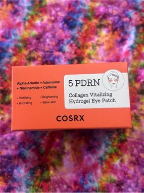 NEW CosRX PDRN Collagen Vitalizing Hydrogel Eye Patches for Brightening